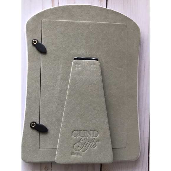 Baby’s Christening White Porcelain Frame 4x6 - Picture 2 of 7